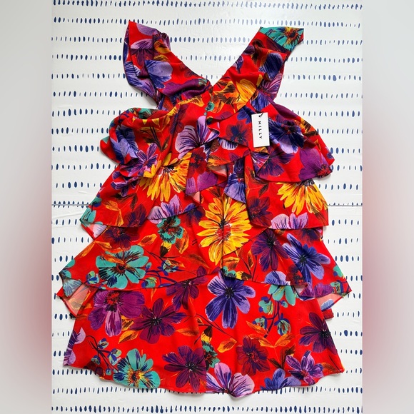 Milly Lexi Wildflower Dress - Picture 2 of 3